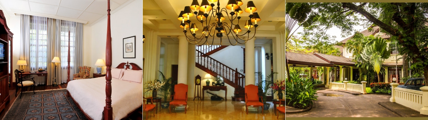 Settha Palace Hotel room, view and reception